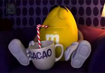 好久不見,甚是想念,小伙伴們快到碗里來! MM巧克力豆創意廣告