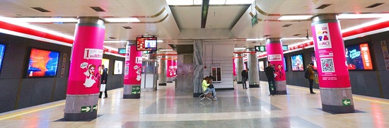 包柱地鐵廣告 包柱地鐵廣告