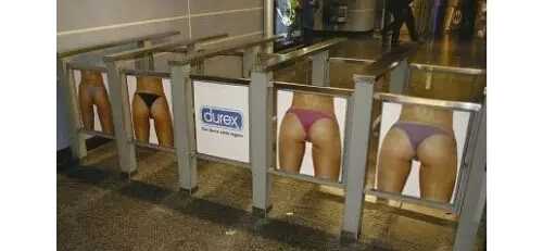 杜蕾斯地鐵廣告 杜蕾斯地鐵廣告