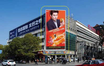 太原迎澤大街五一廣場LED屏廣告