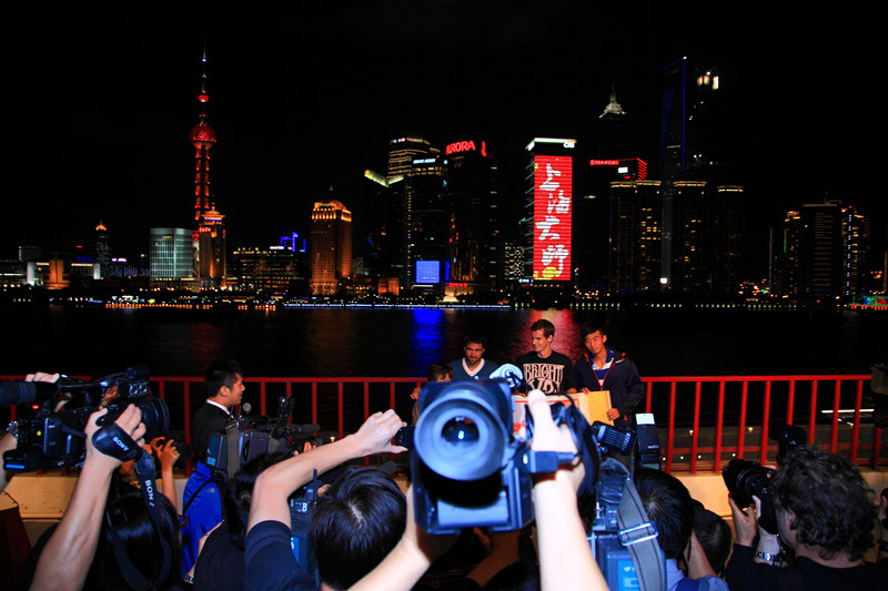 上海花旗大廈LED廣告