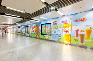 1、2、10號線動感長廊廣告 1、2、10號線動感長廊廣告