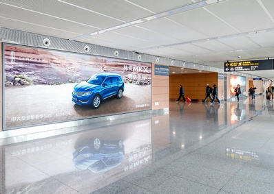 國內到達通廊燈箱廣告 國內到達通廊燈箱廣告