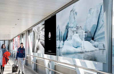 T3國內出發到達內廊橋燈箱廣告 T3國內出發到達內廊橋燈箱廣告