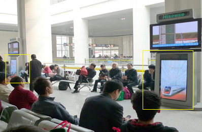 候車室一體刷屏機廣告 候車室一體刷屏機廣告