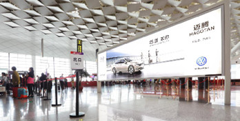 鄭州新鄭機場出發區燈箱廣告投放價格是多少?