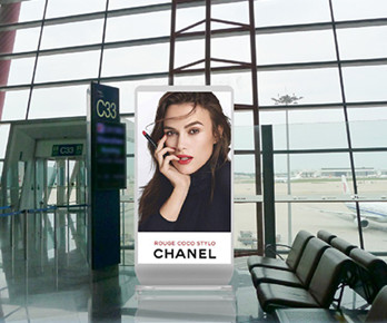 北京大興機場LED刷屏機廣告媒體優勢?