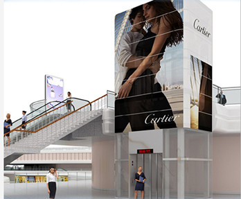 北京大興機場創意電梯帖廣告有什么優勢?