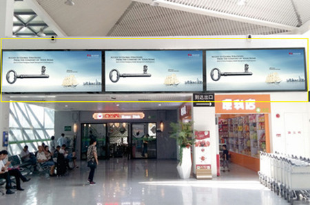 惠州機場出發區燈箱廣告價格