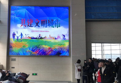 合肥站一樓候車室燈箱廣告 合肥站一樓候車室燈箱廣告