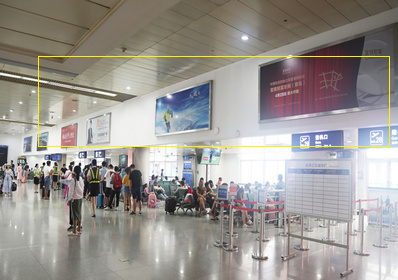 青島機場燈箱廣告