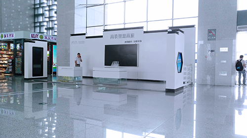 合肥南站東進站口右側展廳