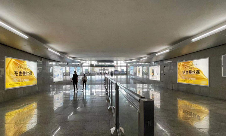 櫻姿娜潮陽高鐵站燈箱廣告2