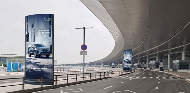 青島機場廣告中4層出發區燈箱媒體怎么樣？