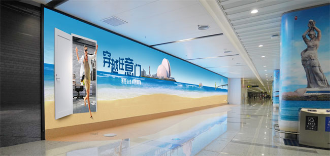 珠海機場廣告中到達區燈箱媒體有哪些優勢？