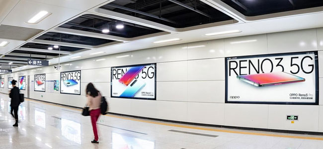 成都地鐵廣告中常見的燈箱媒體有哪些優勢