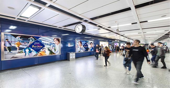 廣州地鐵廣告中常見燈箱媒體優勢介紹