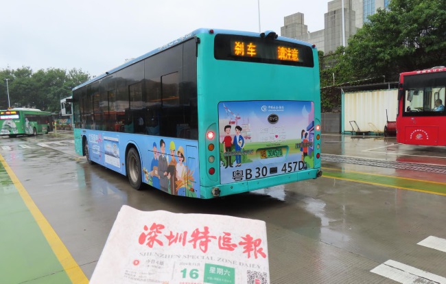 深圳公交車身廣告外車貼巴士廣告投放，深圳公交車廣告價格