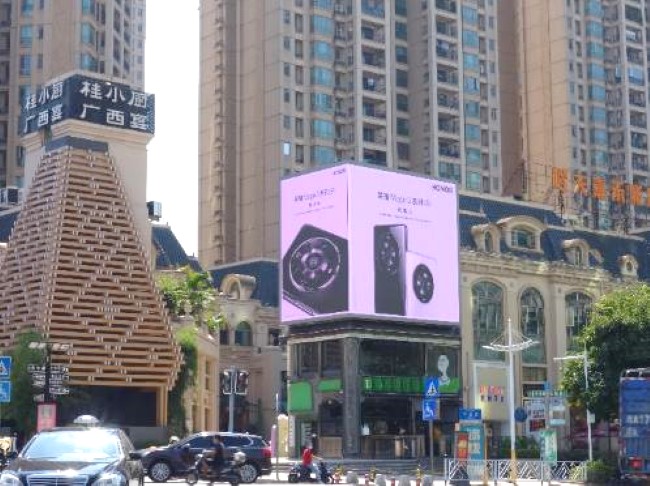 南寧東盟盛天地LED廣告投放，南寧戶外大屏廣告價格