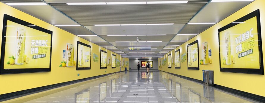 第一戶外傳媒-成都地鐵主題通道廣告