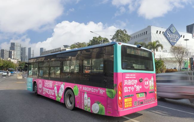 深圳巴士車身廣告公交車貼投放，深圳公交廣告巴士線路價格