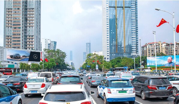 深圳福田LED大屏廣告有哪些？深圳福田市委市民中心華強北廣告價格