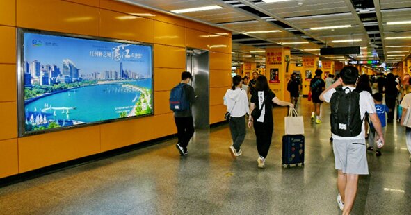 廣州地鐵廣告牌價格多少尺寸？廣州地鐵廣告政府文旅行業(yè)案例