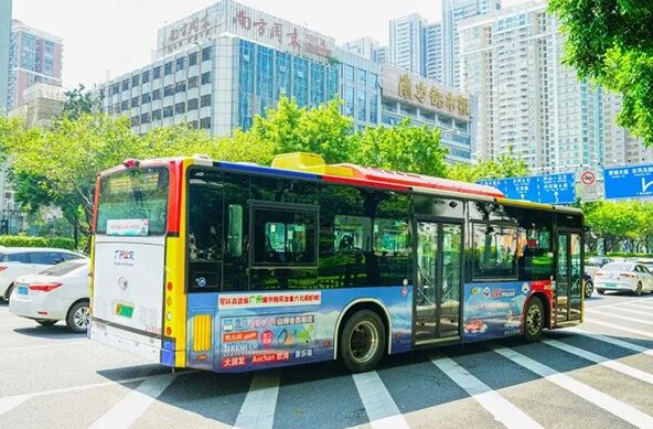 廣州公交廣告價格多少錢？食品生鮮快消廣州公交車身廣告案例