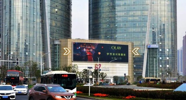 武漢光谷國際廣場戶外LED廣告怎么樣？
