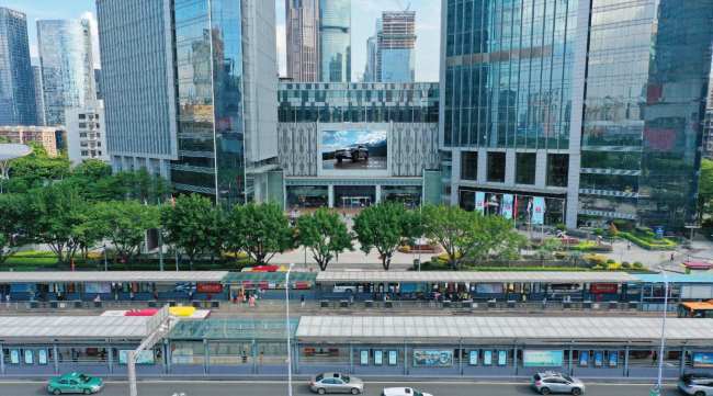 第一戶外傳媒-廣州天河城大屏廣告