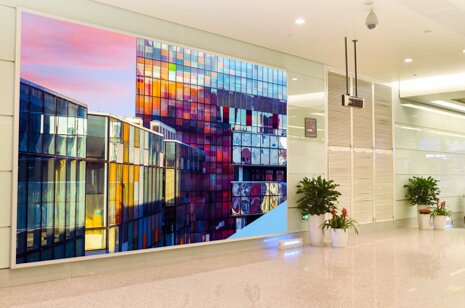 第一戶外傳媒-溫州龍灣機場T1國際出發(fā)廳燈箱