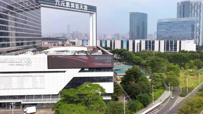 廣州廣交會LED大屏廣告汽車經銷商案例圖